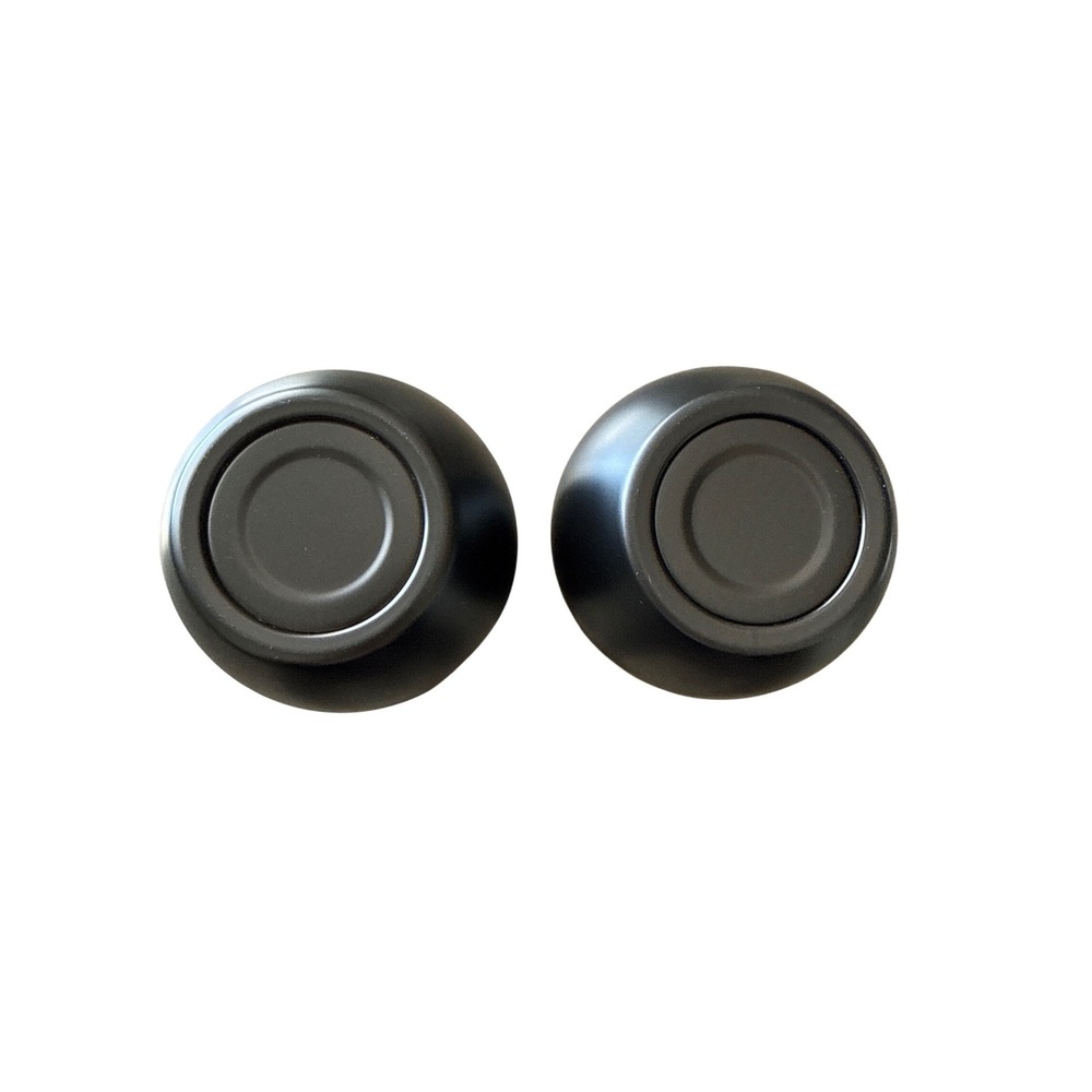 Rae Dunn Halloween Boo Spooky Matte Black Insulated Wine Tumbler Set of 2 Lids - Picture 4 of 4
